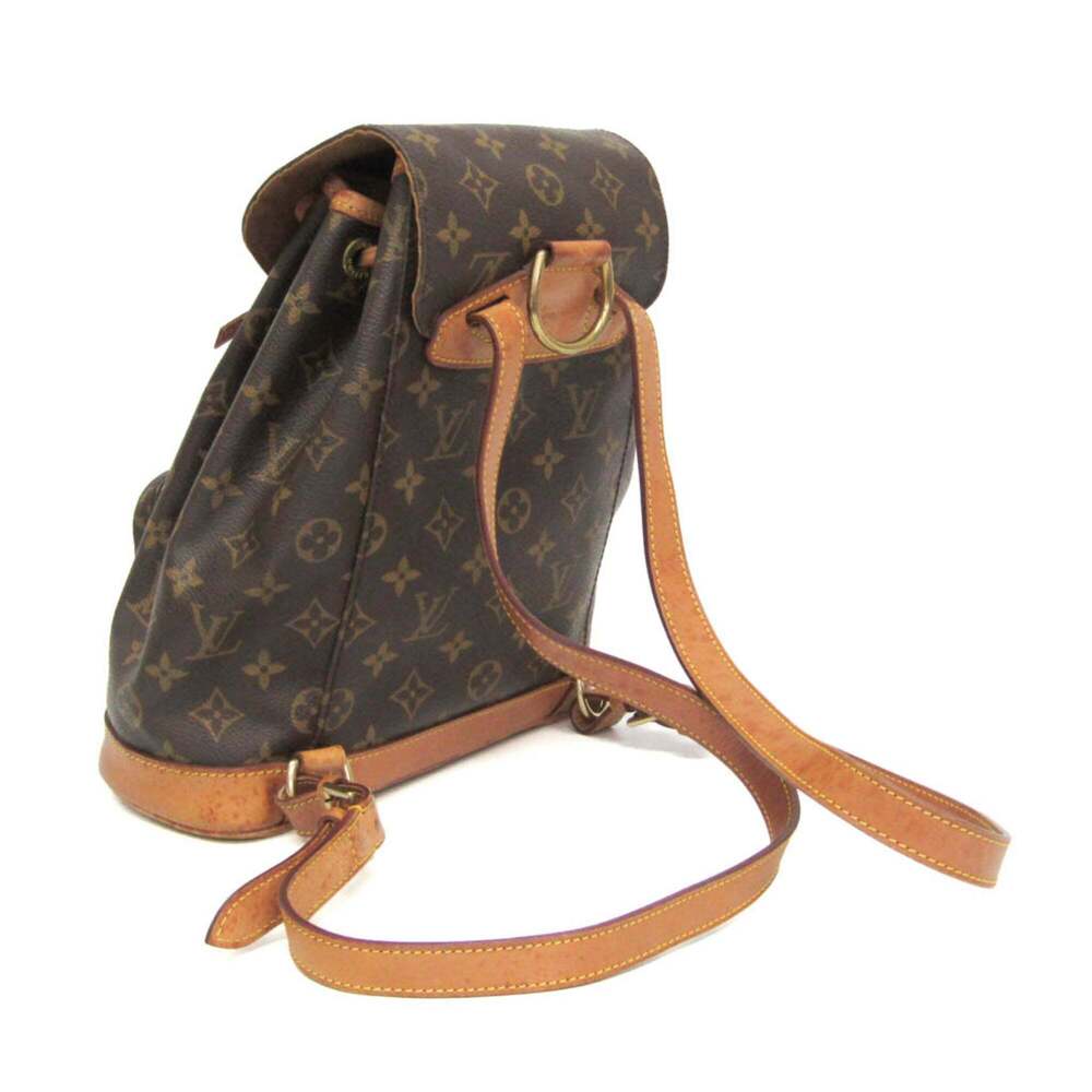 LOUIS VUITTON Authentic Brown Monogram Backpack - Picture 2 of 16